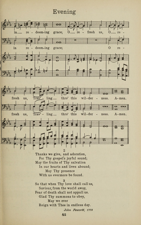 University Hymns page 44