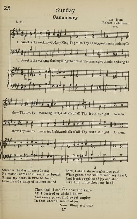 University Hymns page 46