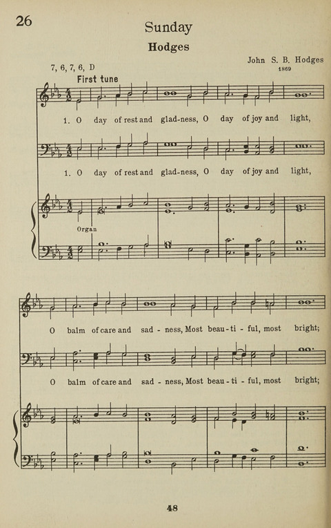 University Hymns page 47