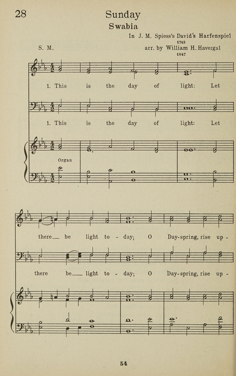University Hymns page 53