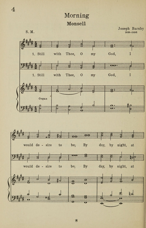 University Hymns page 7