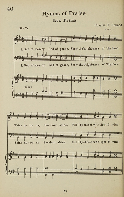 University Hymns page 77