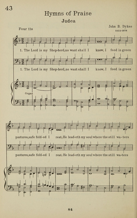 University Hymns page 83