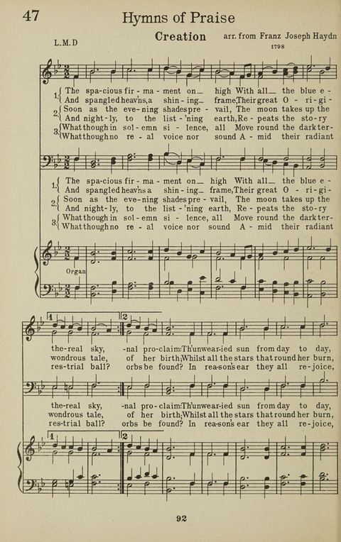 University Hymns page 91