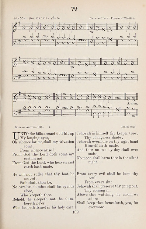 The University Hymn Book page 108