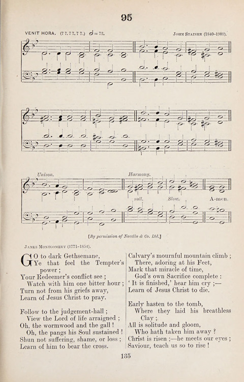The University Hymn Book page 134