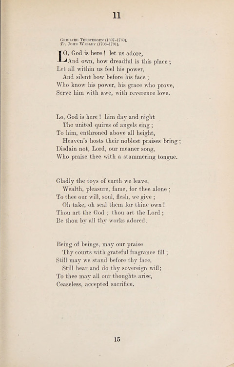 The University Hymn Book page 14