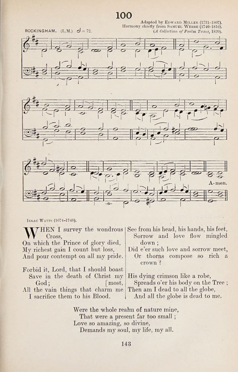 The University Hymn Book page 142