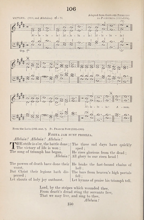 The University Hymn Book page 149