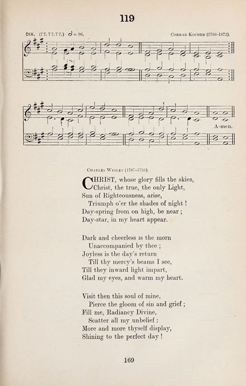 The University Hymn Book page 168