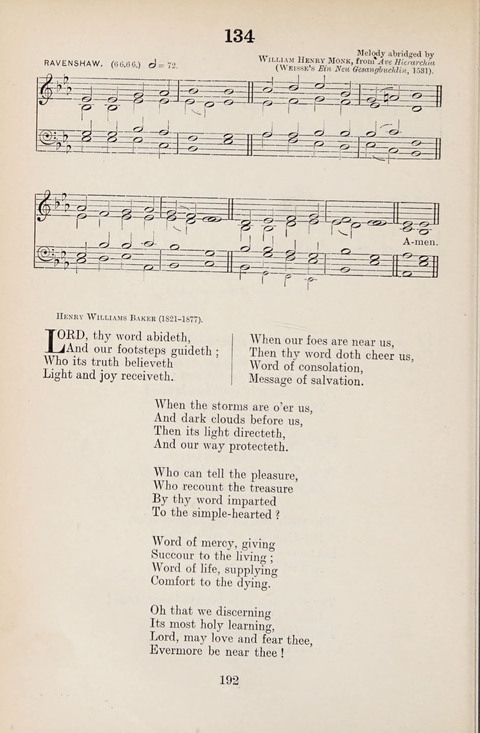 The University Hymn Book page 191