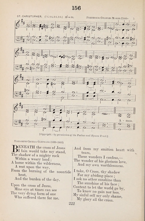The University Hymn Book page 221