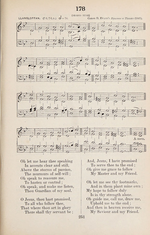 The University Hymn Book page 250