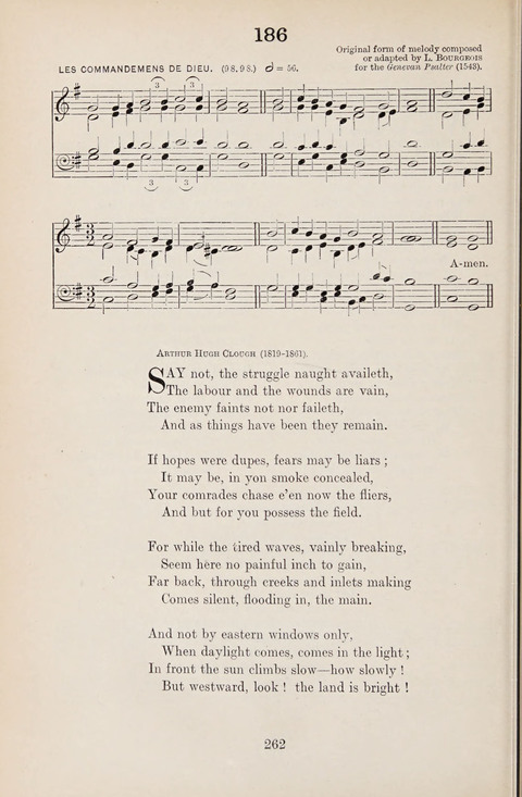 The University Hymn Book page 261