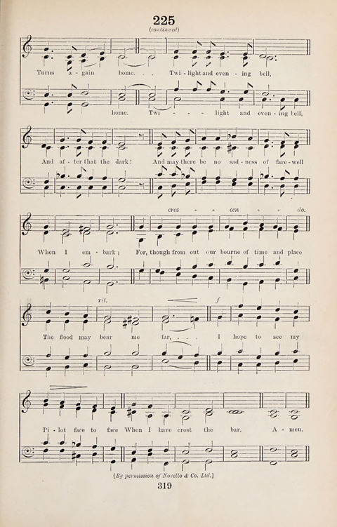 The University Hymn Book page 318