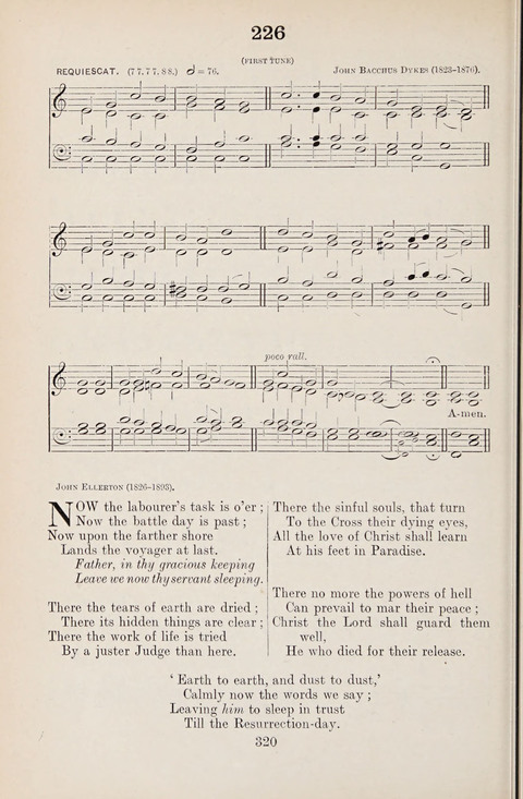 The University Hymn Book page 319