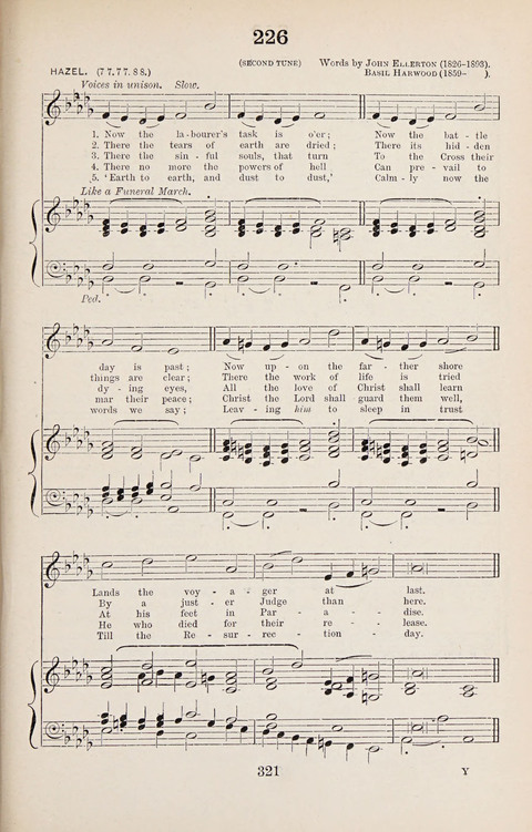 The University Hymn Book page 320