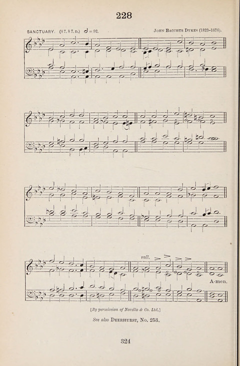 The University Hymn Book page 323