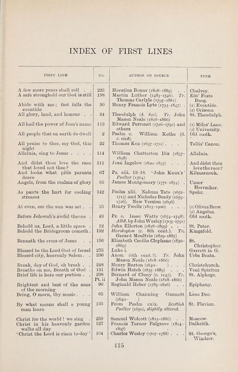 The University Hymn Book page 414
