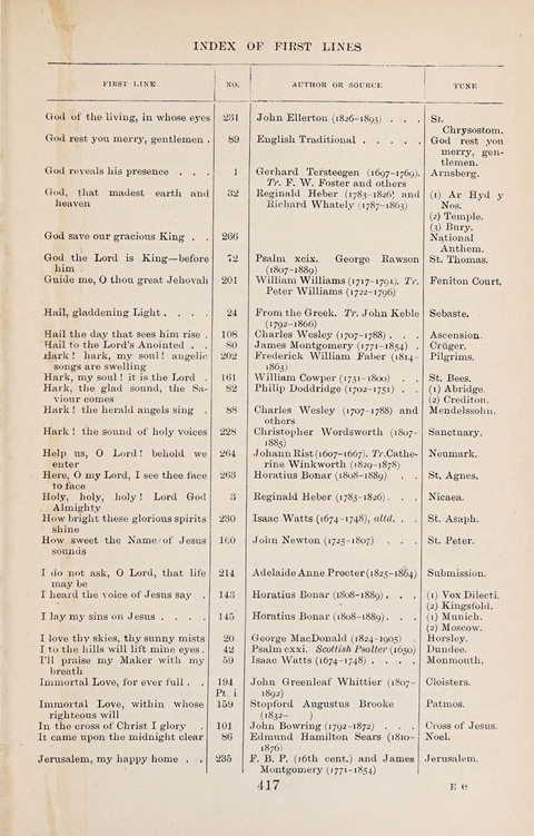 The University Hymn Book page 416