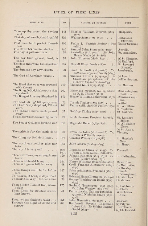 The University Hymn Book page 421