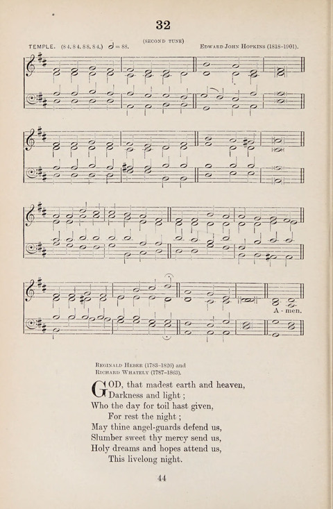 The University Hymn Book page 43