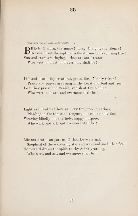 The University Hymn Book page 92