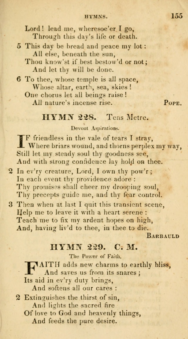 The Universalist Hymn-Book: a new collection of psalms and hymns, for the use of Universalist Societies (Stereotype ed.) page 155