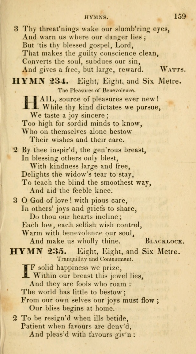 The Universalist Hymn-Book: a new collection of psalms and hymns, for the use of Universalist Societies (Stereotype ed.) page 159