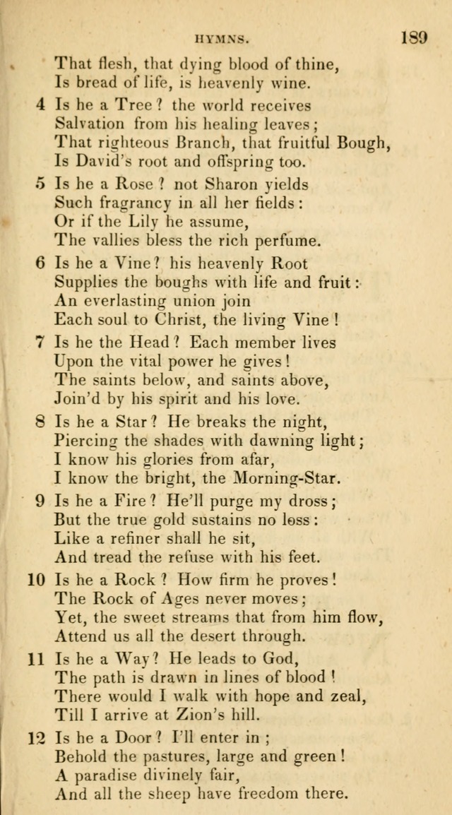 The Universalist Hymn-Book: a new collection of psalms and hymns, for the use of Universalist Societies (Stereotype ed.) page 189