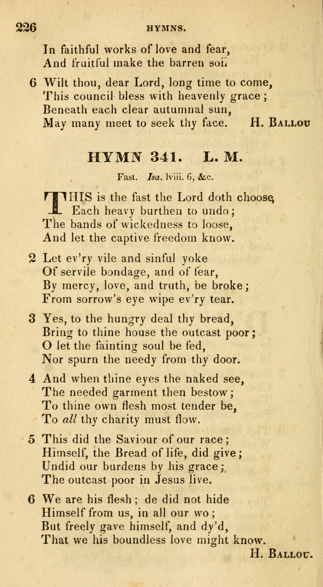 The Universalist Hymn-Book: a new collection of psalms and hymns, for the use of Universalist Societies (Stereotype ed.) page 226