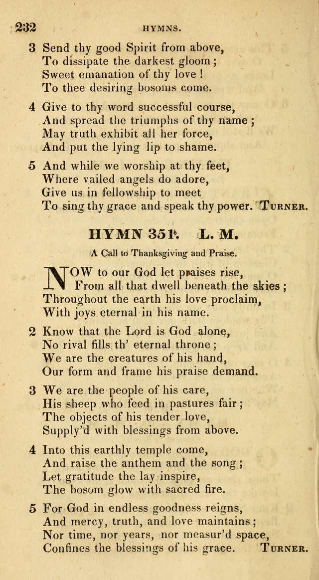 The Universalist Hymn-Book: a new collection of psalms and hymns, for the use of Universalist Societies (Stereotype ed.) page 232