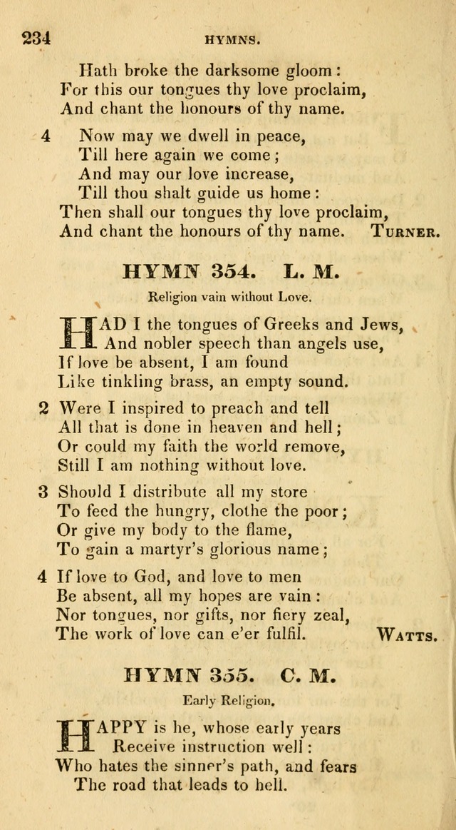 The Universalist Hymn-Book: a new collection of psalms and hymns, for the use of Universalist Societies (Stereotype ed.) page 234