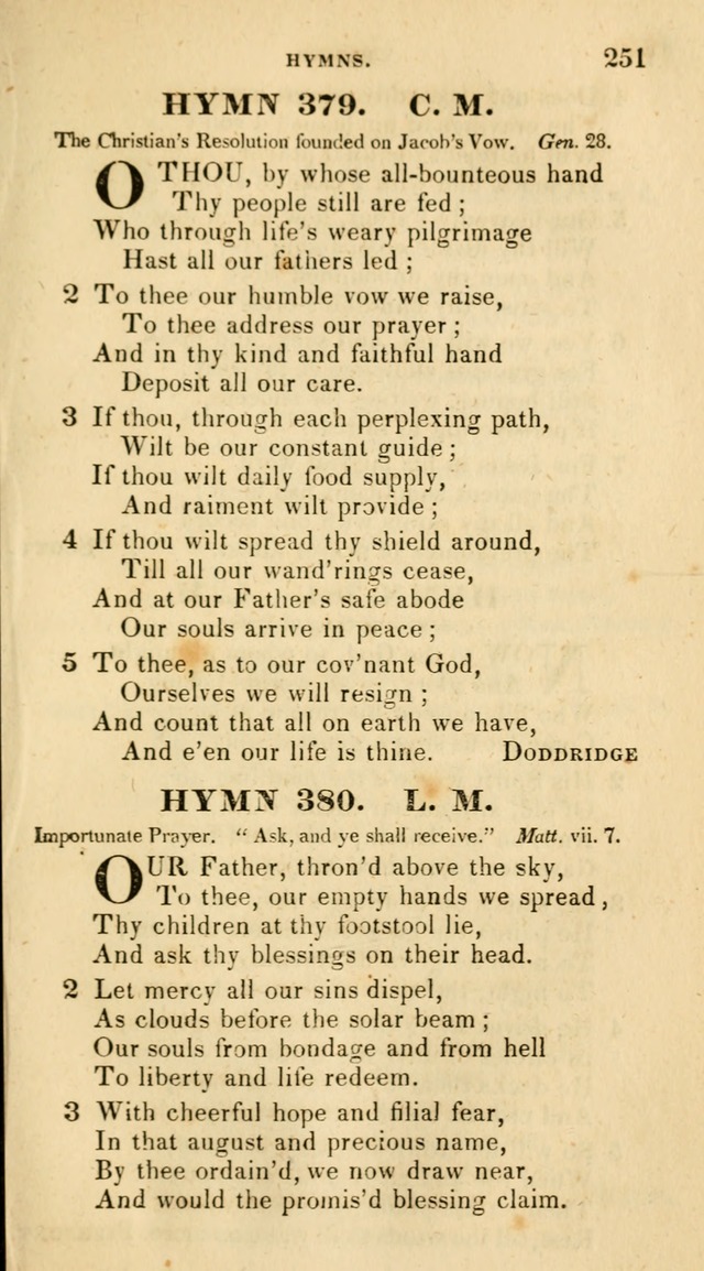 The Universalist Hymn-Book: a new collection of psalms and hymns, for the use of Universalist Societies (Stereotype ed.) page 251