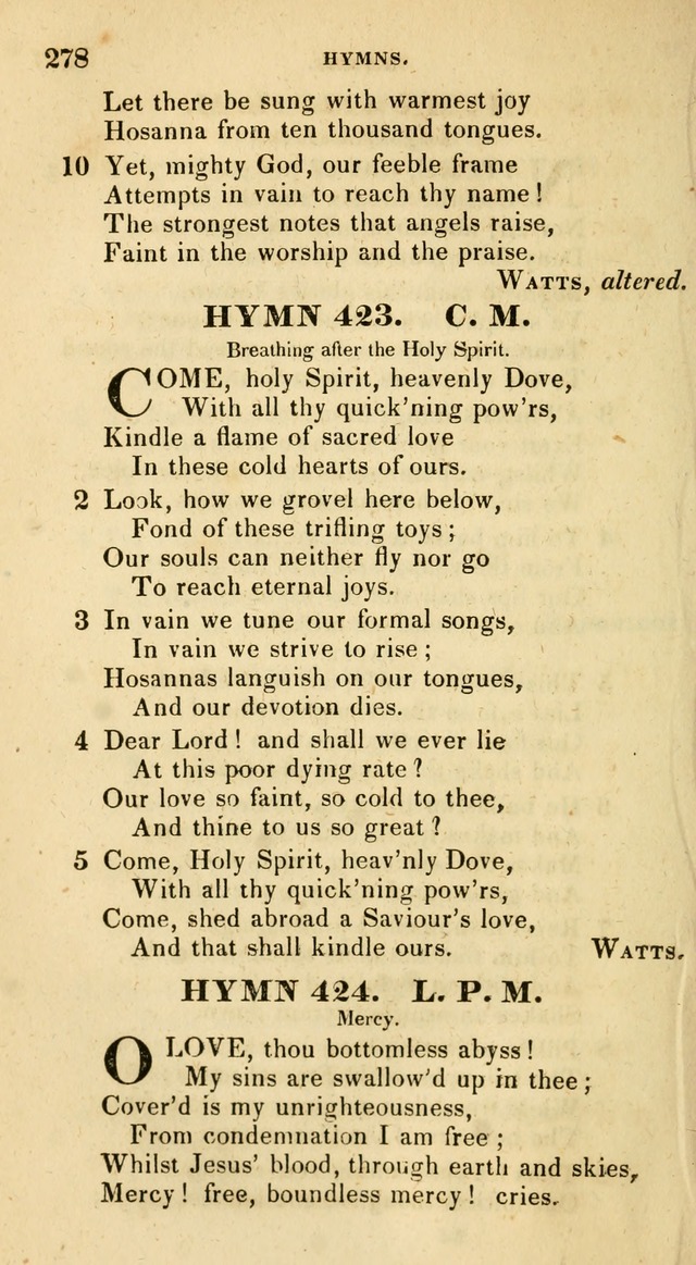 The Universalist Hymn-Book: a new collection of psalms and hymns, for the use of Universalist Societies (Stereotype ed.) page 278