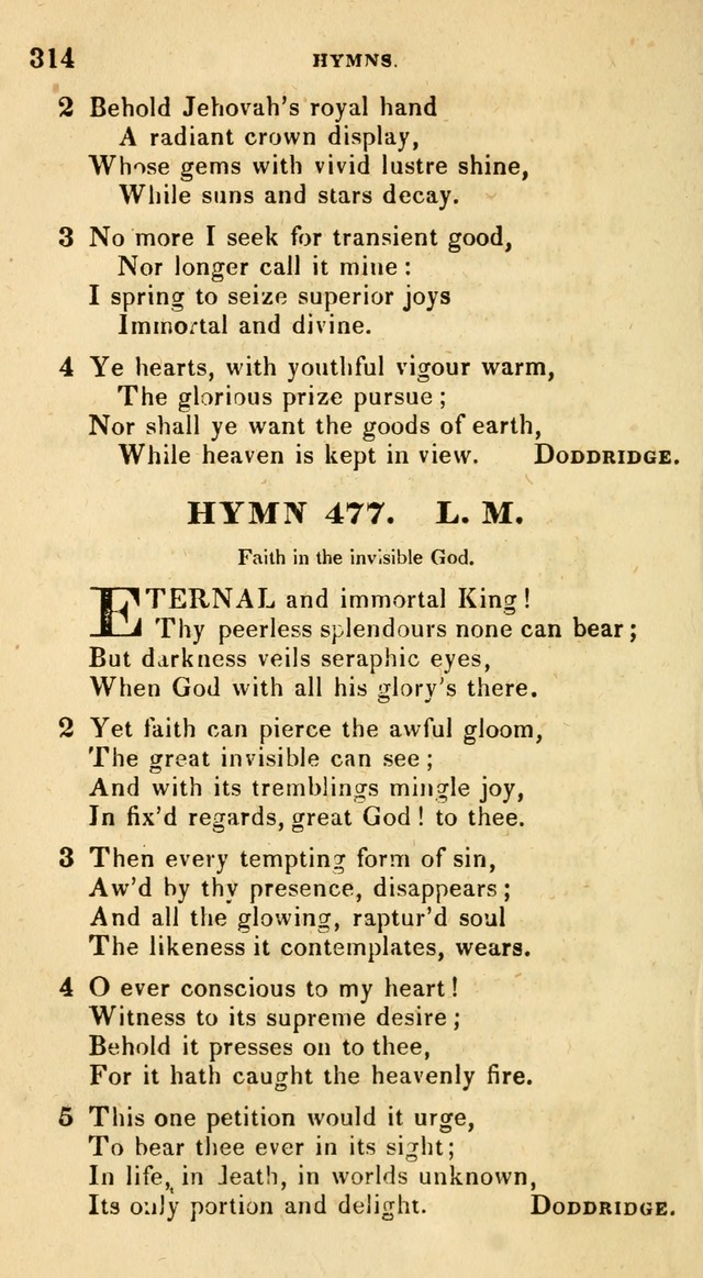 The Universalist Hymn-Book: a new collection of psalms and hymns, for the use of Universalist Societies (Stereotype ed.) page 314