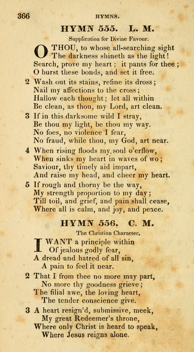 The Universalist Hymn-Book: a new collection of psalms and hymns, for the use of Universalist Societies (Stereotype ed.) page 366