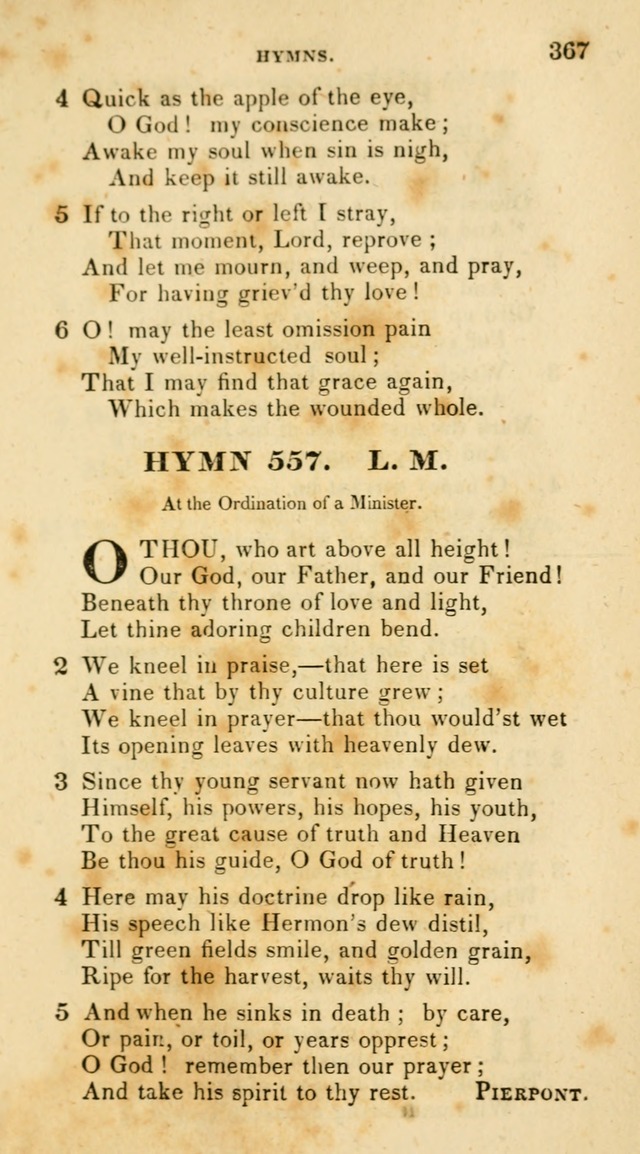 The Universalist Hymn-Book: a new collection of psalms and hymns, for the use of Universalist Societies (Stereotype ed.) page 367