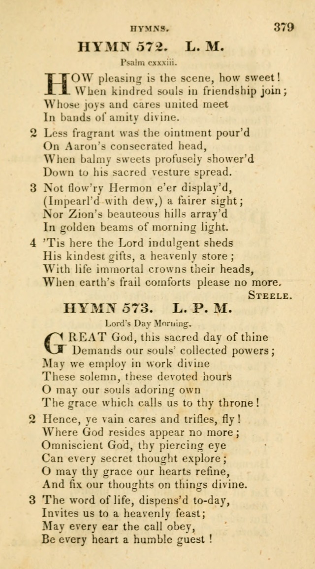 The Universalist Hymn-Book: a new collection of psalms and hymns, for the use of Universalist Societies (Stereotype ed.) page 379