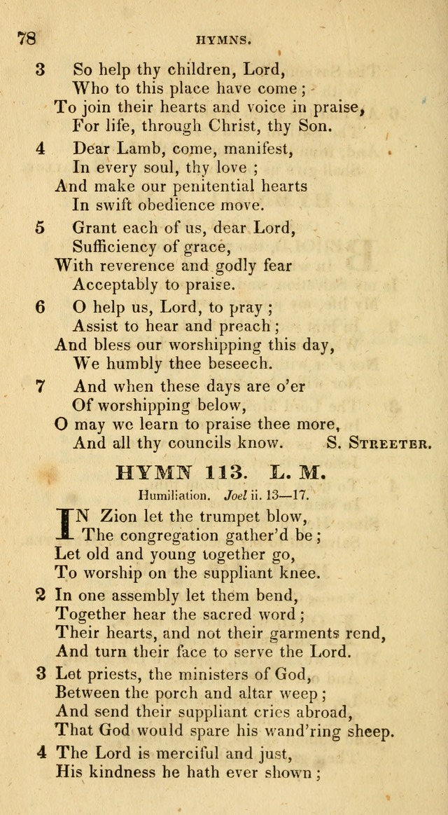 The Universalist Hymn-Book: a new collection of psalms and hymns, for the use of Universalist Societies (Stereotype ed.) page 78