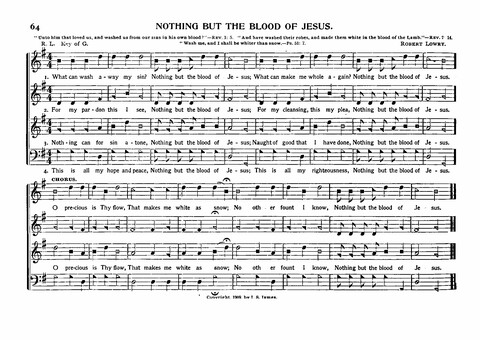 Union Harp and History of Songs: with sketch of the authors of tunes and hymns page 64