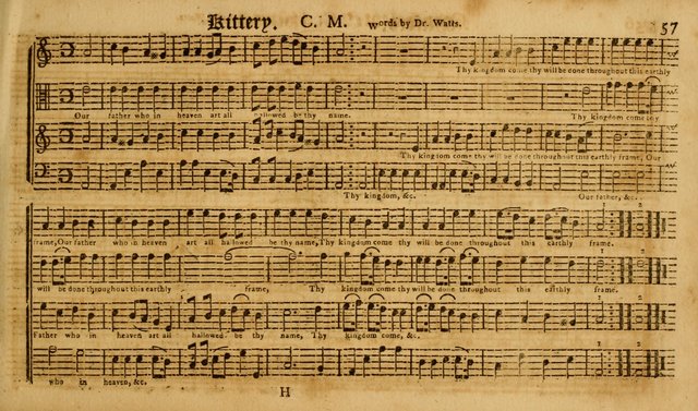 The Union harmony, or Universal collection of sacred music page 68