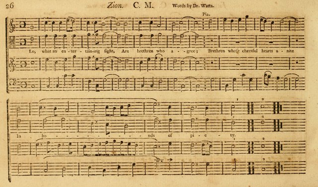 The Union harmony, or Universal collection of sacred music ... Vol. I page 29