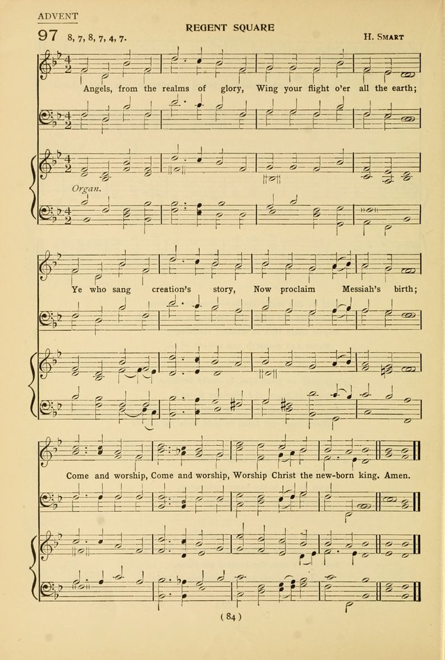 University Hymns: with tunes arranged for men