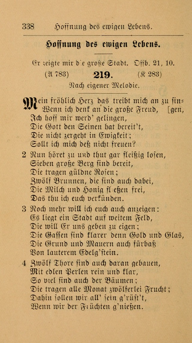 Unparteiische Liedersammlung: zum Gebrauch beim Oeffentlichen Gottesdienst und zur häuslichen Erbauung. (Revidirt und vermehrt) page 350