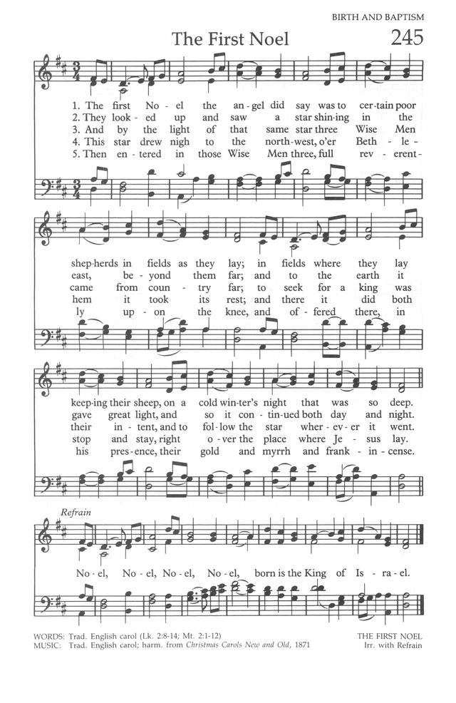 The United Methodist Hymnal page 245