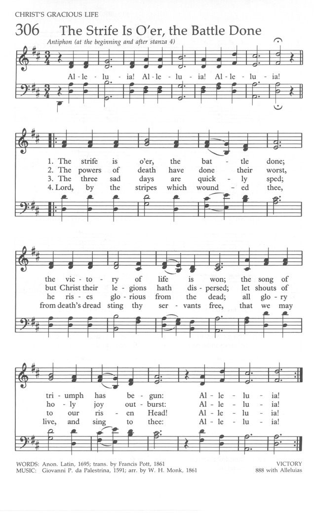 The United Methodist Hymnal page 306