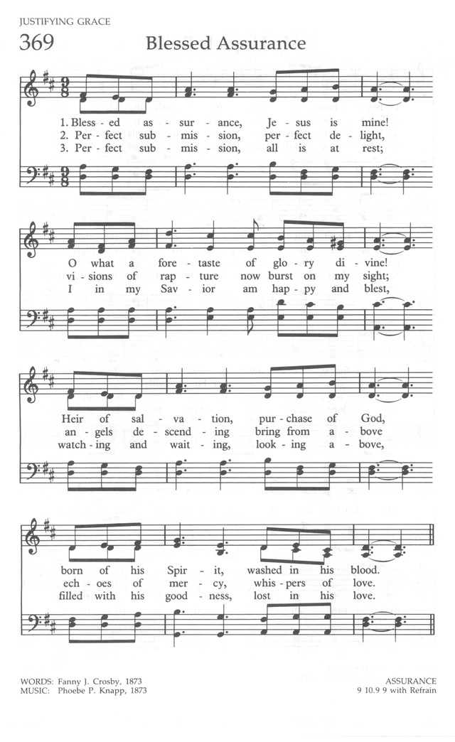The United Methodist Hymnal page 376