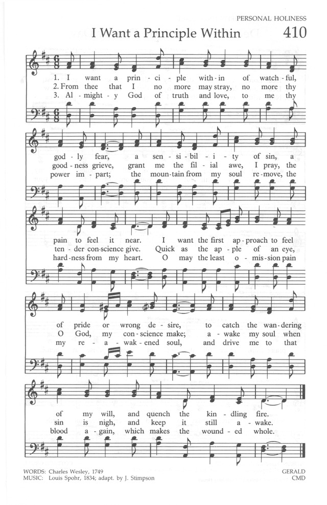 The United Methodist Hymnal page 421 | Hymnary.org