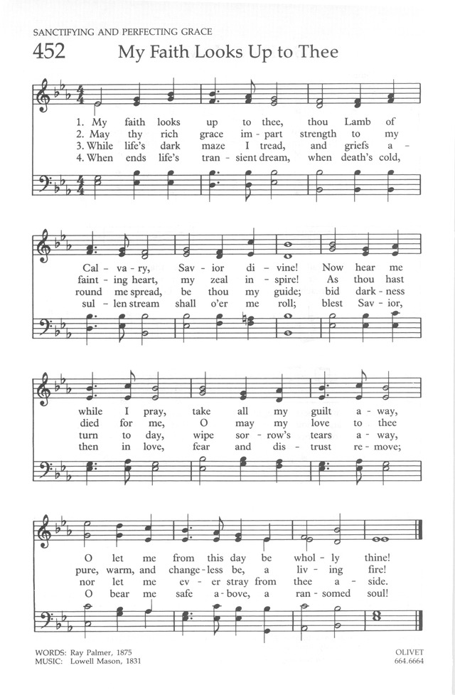 The United Methodist Hymnal page 462